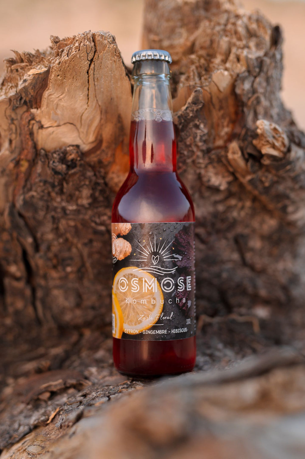 Pack 12X Zeste Floral — Citron, Gingembre & Hibiscus 33cL