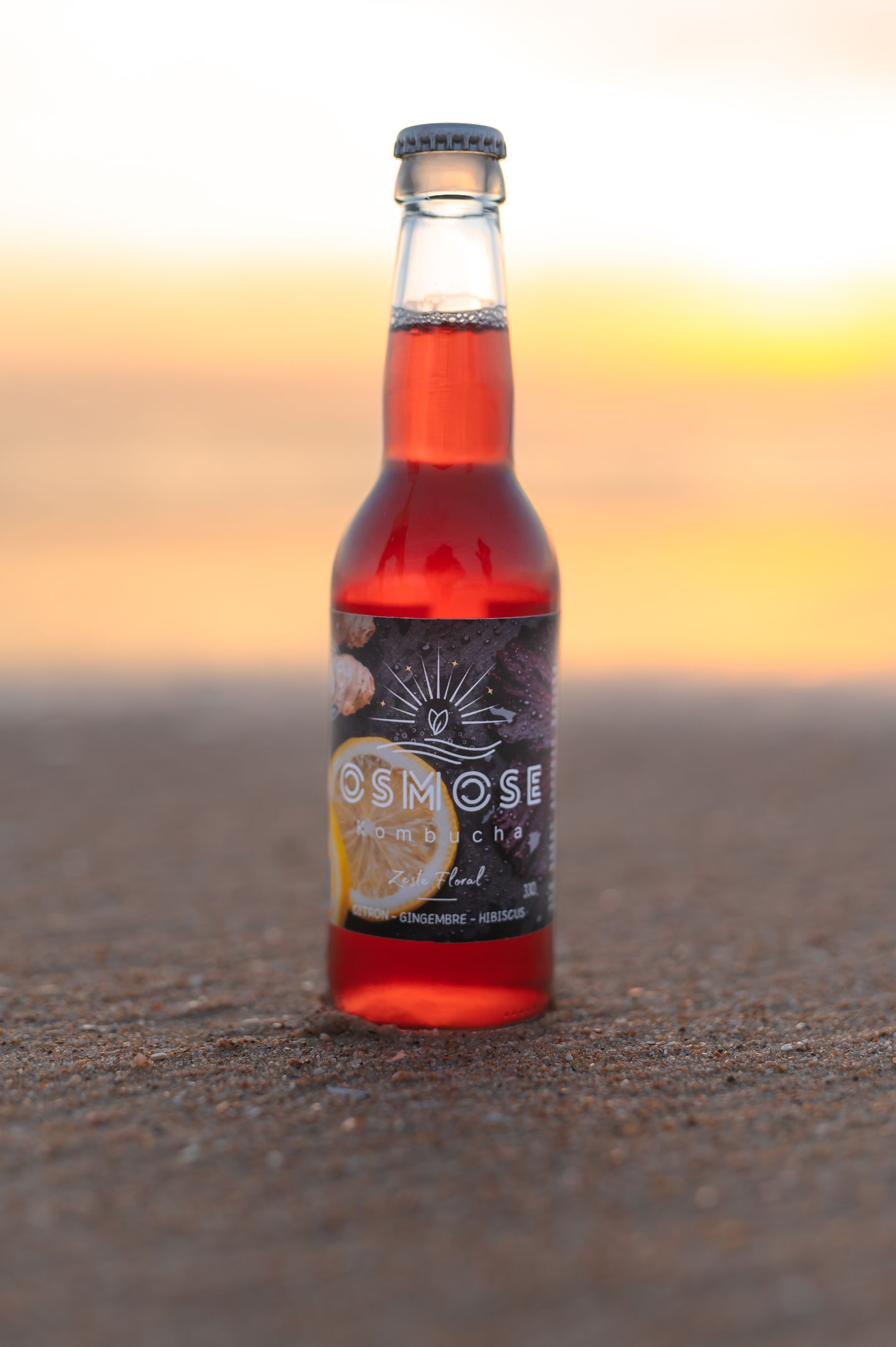 Pack 12X Zeste Floral — Citron, Gingembre & Hibiscus 33cL