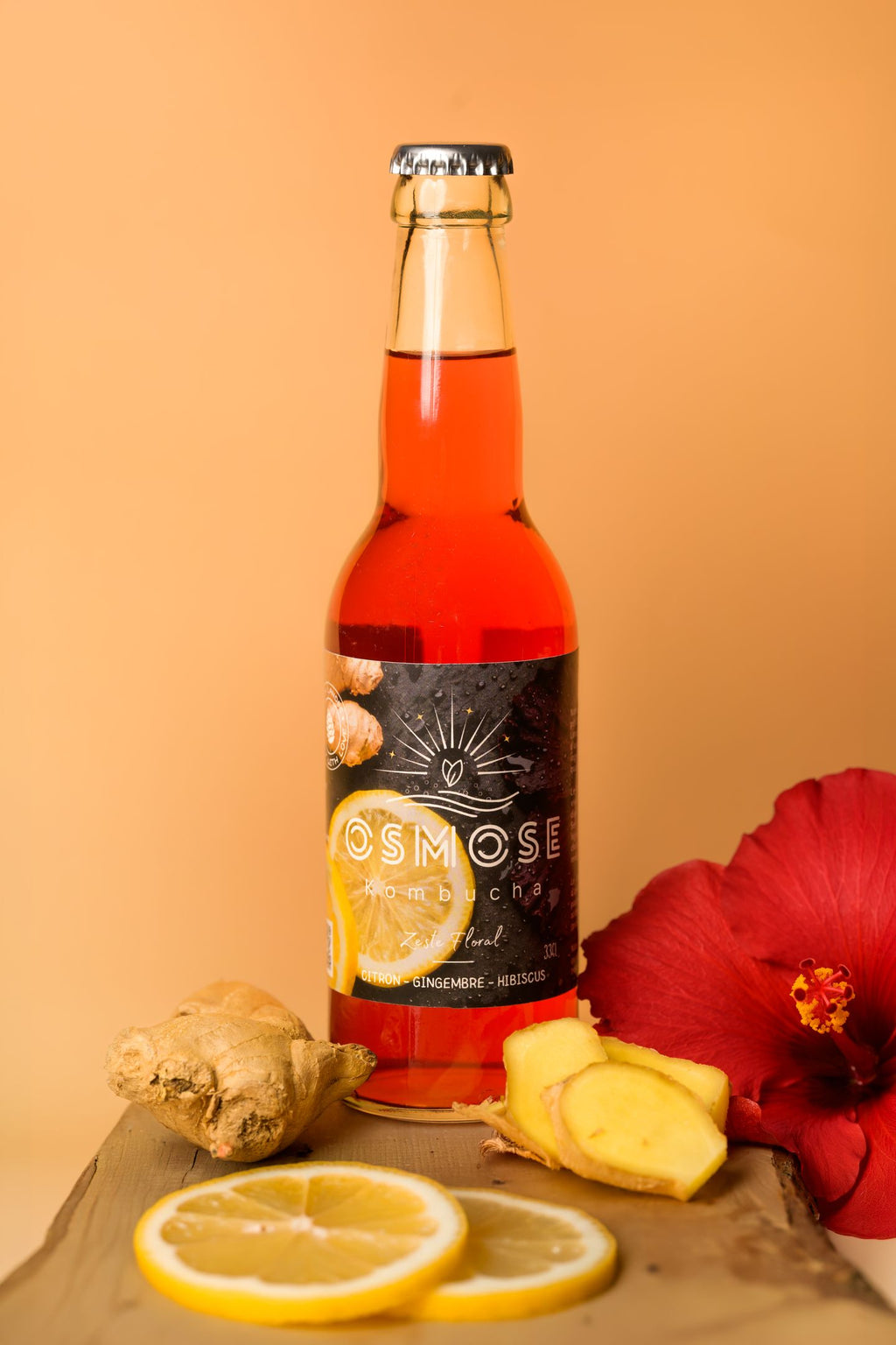 Pack 12X Zeste Floral — Citron, Gingembre & Hibiscus 33cL