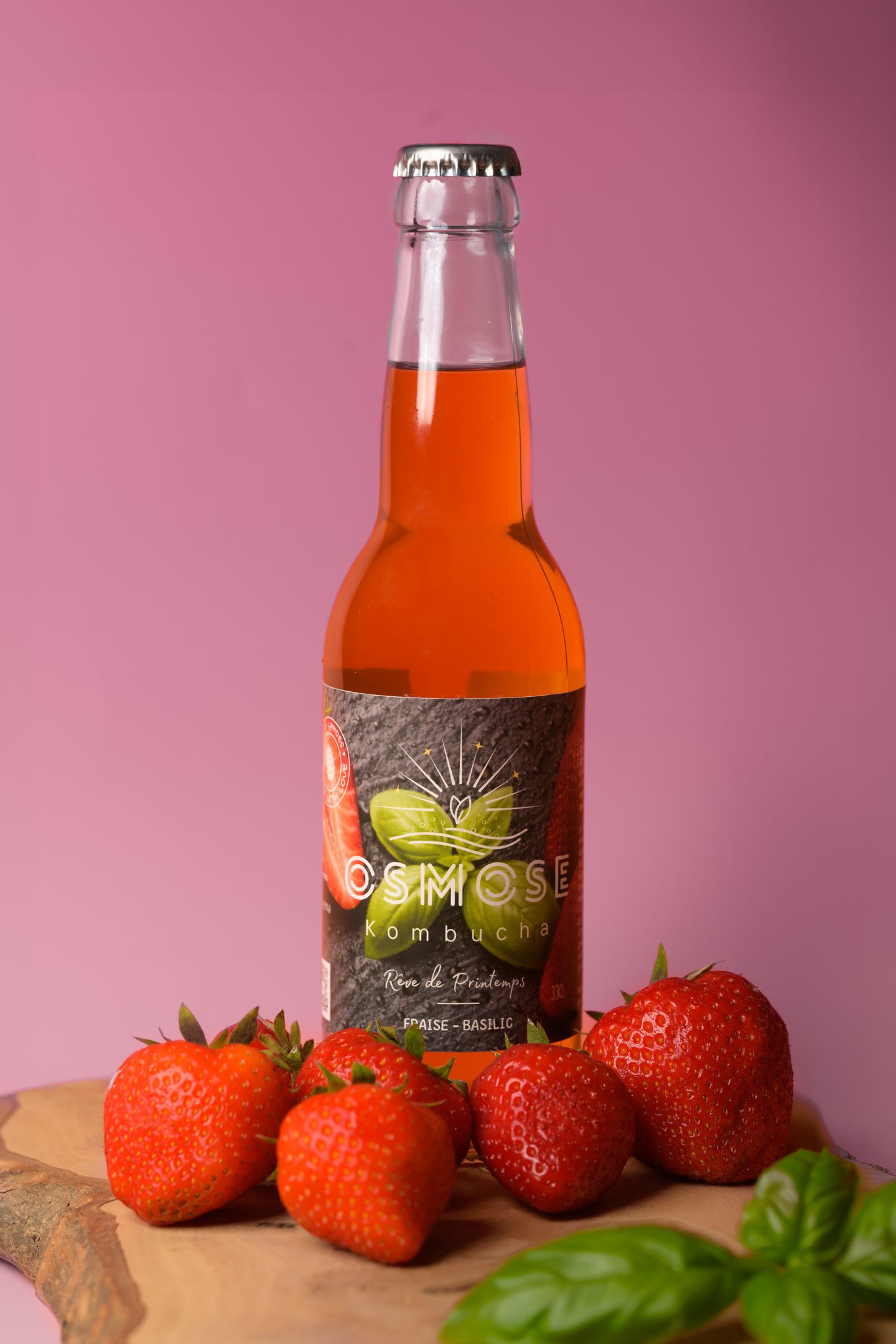 Pack 12X Rêve de Printemps — Fraise & Basilic 33cL